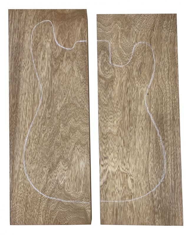 Body Korina white Prime AA, 2-pcs., non-glued